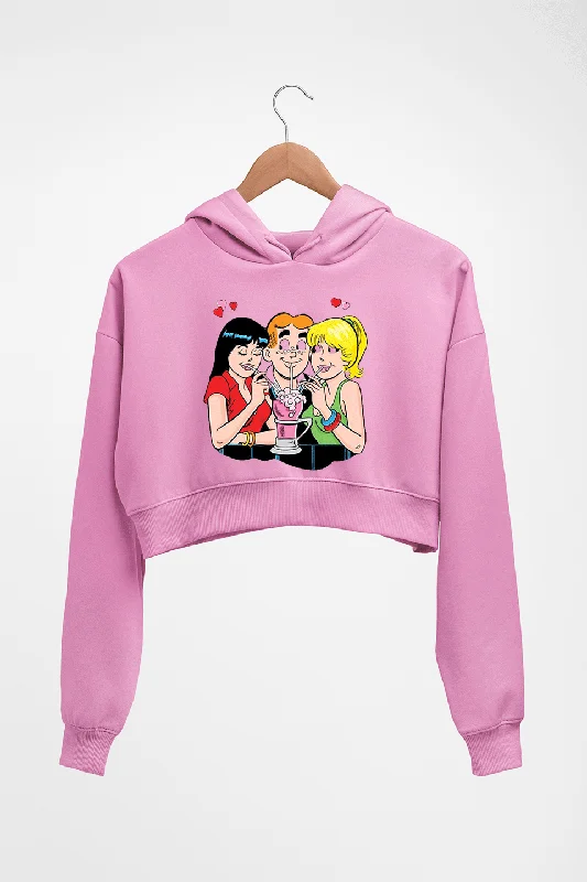 Archie Crop HOODIE FOR WOMEN Hoodie with Oversized Fit Loose Comfortable