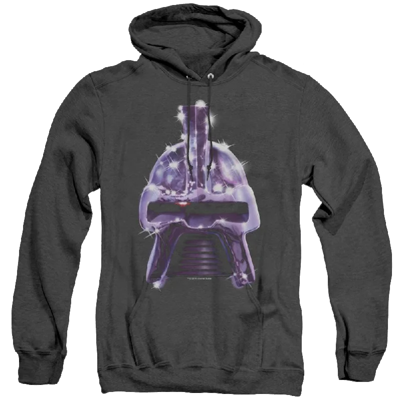 Battlestar Galactica (1978) Retro Cylon Head - Heather Pullover Hoodie Blouson Sleeve Pullover Battlestar Galactica (1978) Retro Cylon Head - Heather Pullover Hoodie Blouson Sleeve Pullover