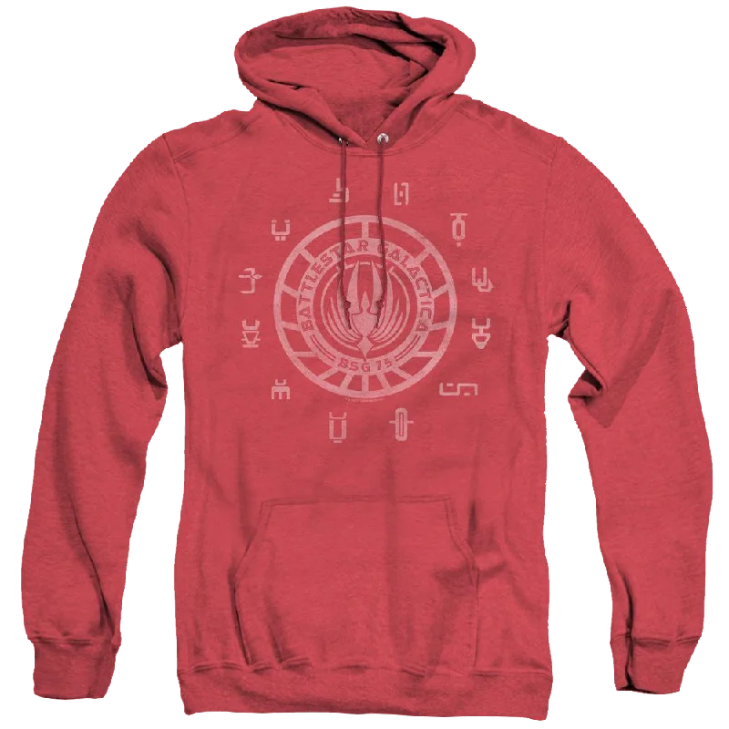 Battlestar Galactica (2004) Colonies - Heather Pullover Hoodie Bell Sleeve Stylish