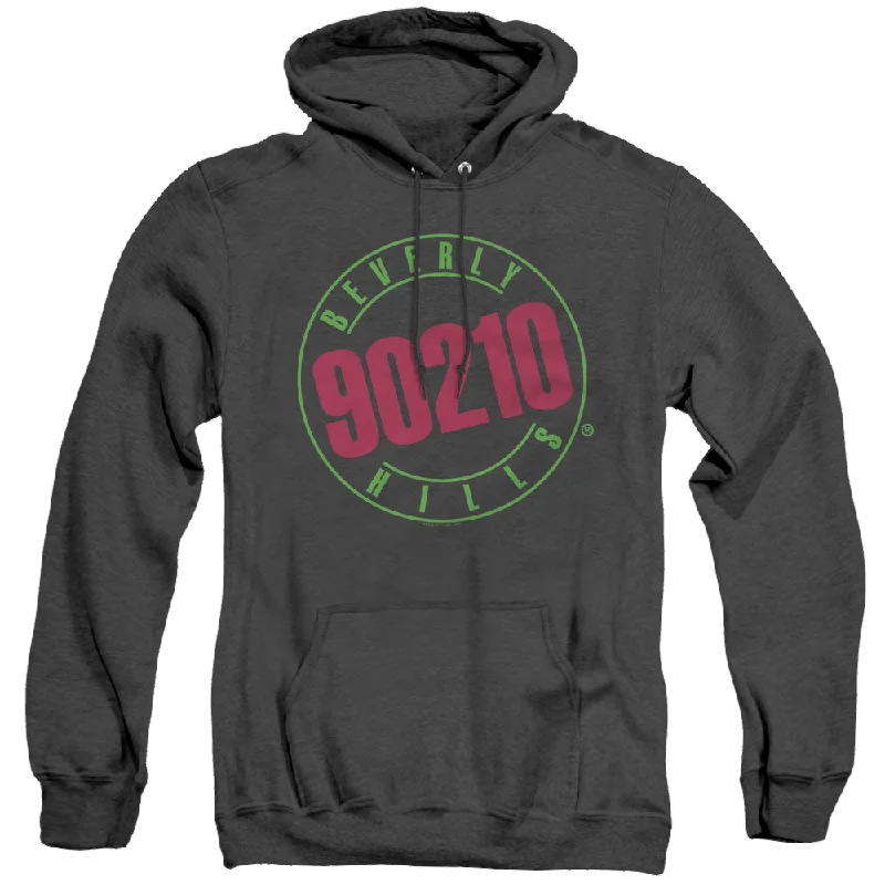 Beverly Hills 90210 Neon - Heather Pullover Hoodie Shawl Collar Sweater