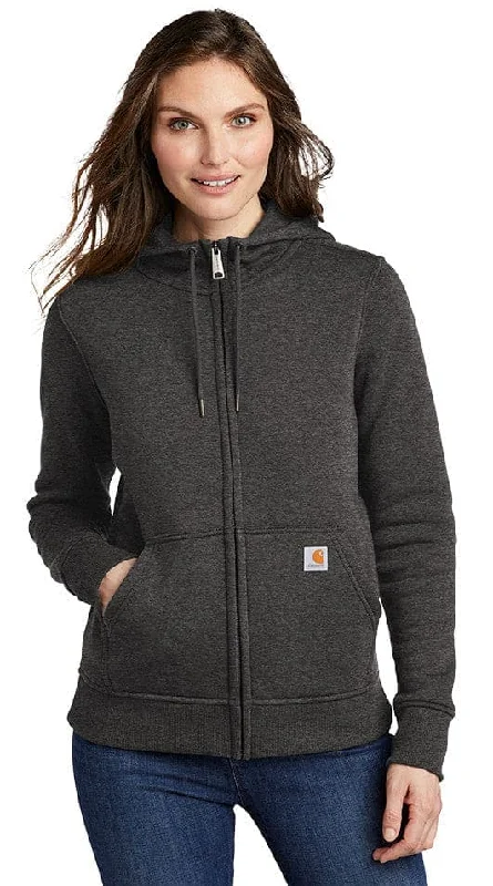 Carhartt Women's Custom Clarksburg Full Zip Hoodie Hoodie with Lace Feminine Delicate Carhartt Women's Custom Clarksburg Full Zip Hoodie Hoodie with Lace Feminine Delicate