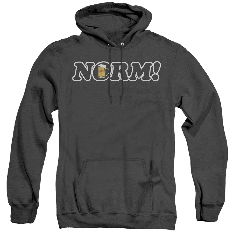 Cheers Norm! - Heather Pullover Hoodie One Shoulder Top