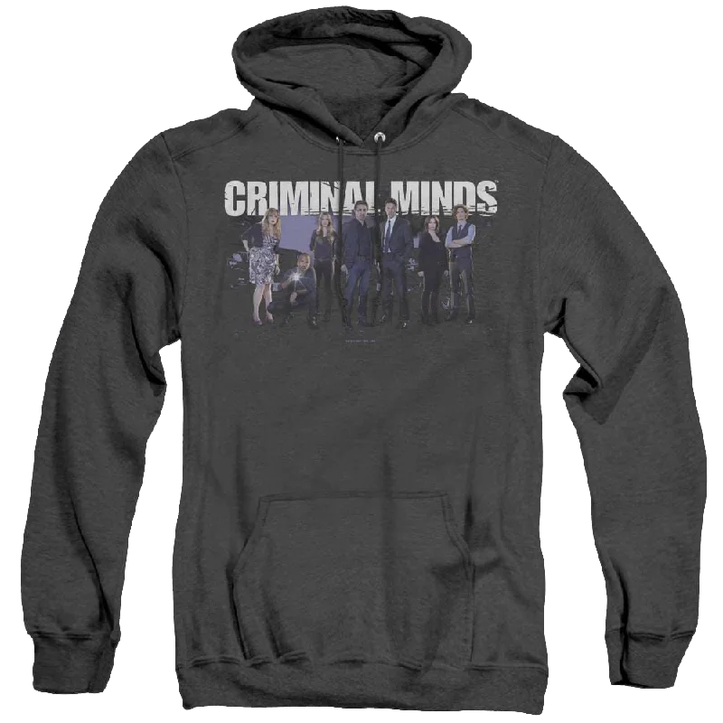 Criminal Minds Season 10 Cast - Heather Pullover Hoodie Deep Neck Pullover