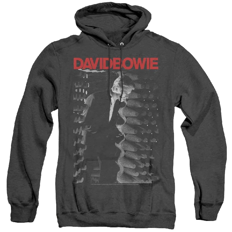 David Bowie Station To Station - Heather Pullover Hoodie Sarouel Sleeve Pullover