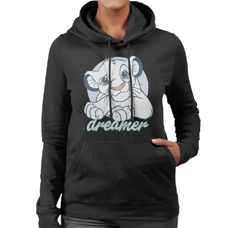 Disney Dreamer Simba The Lion King Women's Hooded Sweatshirt Hoodie Jacket Zipper Layering Disney Dreamer Simba The Lion King Women's Hooded Sweatshirt Hoodie Jacket Zipper Layering
