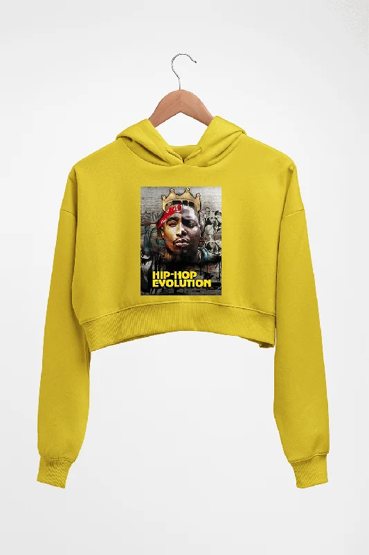 Hip-Hop Evolution Crop HOODIE FOR WOMEN Hoodie with Reflective Safety Nightwear