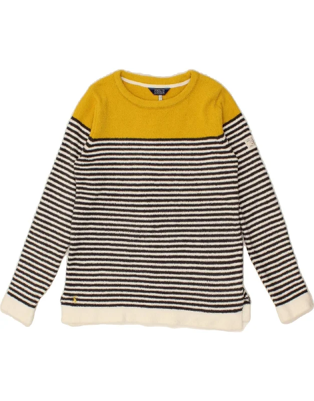 JOULES Womens Boat Neck Jumper Sweater UK 12 Medium Black Striped Cotton Jersey Fabric Tulle Fabric Batik Fabric JOULES Womens Boat Neck Jumper Sweater UK 12 Medium Black Striped Cotton Jersey Fabric Tulle Fabric Batik Fabric