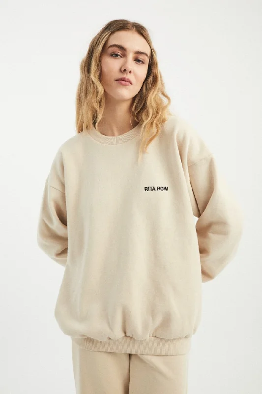 Lucas Sweatshirt Hoodie with Hem Raw Edge Edgy Unfinished