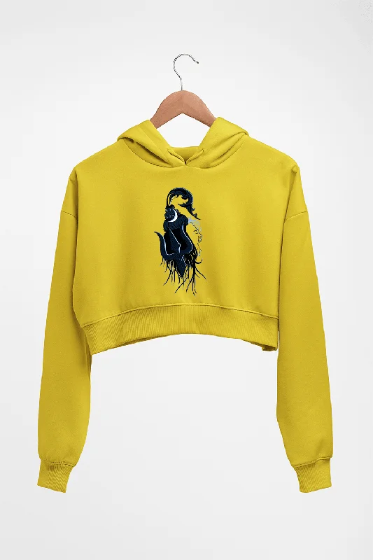 Mahakal Mahadev Bholenath Shiva Shivji Crop HOODIE FOR WOMEN Hoodie with Full-Zip Functional Layering Mahakal Mahadev Bholenath Shiva Shivji Crop HOODIE FOR WOMEN Hoodie with Full-Zip Functional Layering