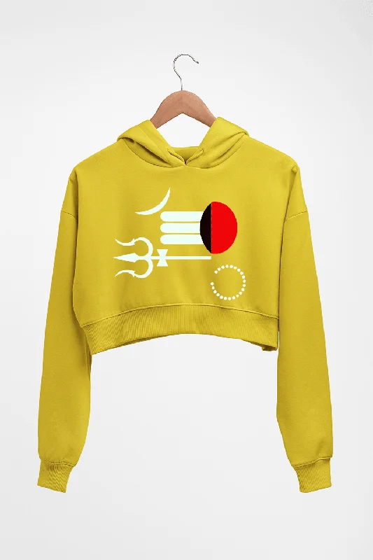 Mahakal Mahadev Bholenath Shiva Shivji Crop HOODIE FOR WOMEN Hoodie with Typography Text Message Mahakal Mahadev Bholenath Shiva Shivji Crop HOODIE FOR WOMEN Hoodie with Typography Text Message