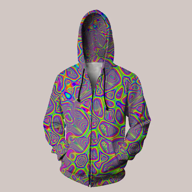 Metamorphosis Hoodie – Psychedelic Visionary Art Hoodie with Front Slit Layering Stylish Metamorphosis Hoodie – Psychedelic Visionary Art Hoodie with Front Slit Layering Stylish