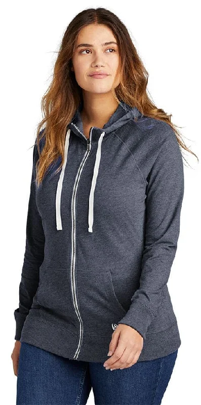 New Era Ladies Custom Sueded Cotton Blend Full-Zip Hoodie Hoodie with Earth Tones Natural Calm New Era Ladies Custom Sueded Cotton Blend Full-Zip Hoodie Hoodie with Earth Tones Natural Calm