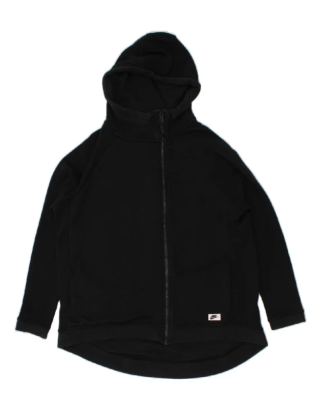 NIKE Womens Loose Fit Zip Hoodie Sweater UK 16 Large Black Cotton Satin Fabric Silk Fabric Chiffon Fabric NIKE Womens Loose Fit Zip Hoodie Sweater UK 16 Large Black Cotton Satin Fabric Silk Fabric Chiffon Fabric