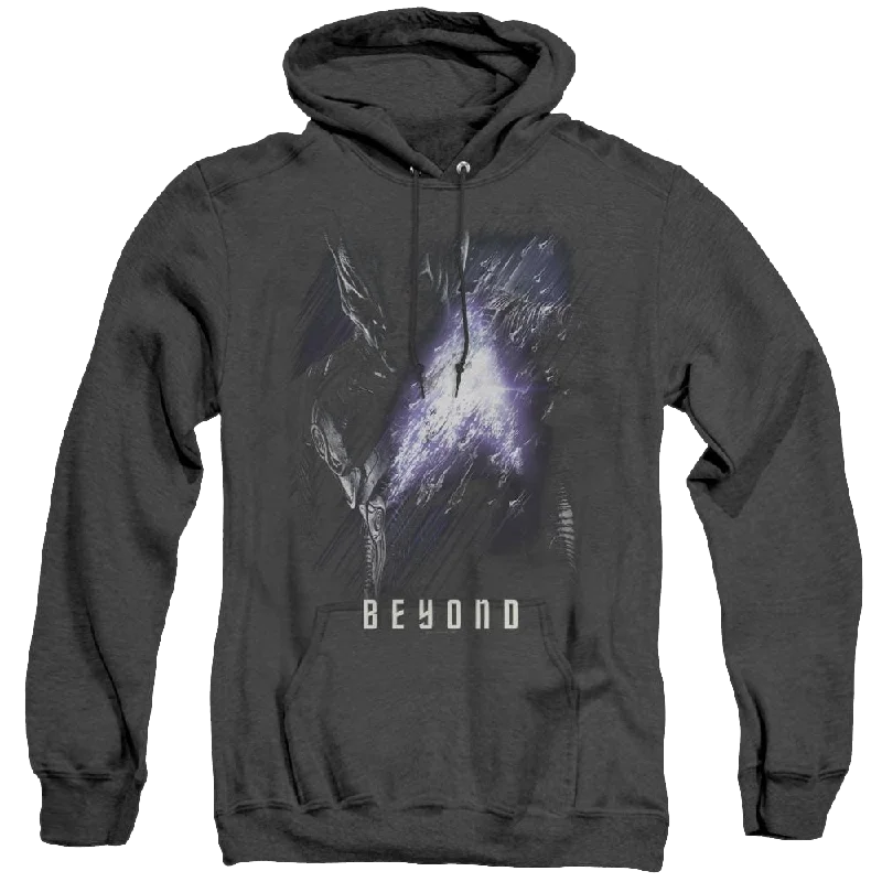 Star Trek Beyond Krall Poster - Heather Pullover Hoodie Cap Sleeve Casual