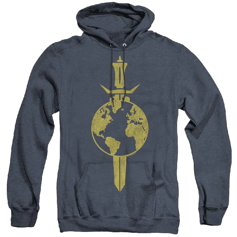 Star Trek Enterprise Terran Empire - Heather Pullover Hoodie Bolero Style Sweater
