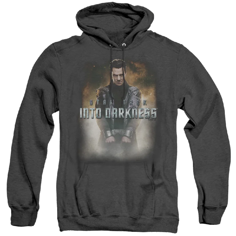 Star Trek Movies Darkness Harrison - Heather Pullover Hoodie Bell Sleeve Stylish
