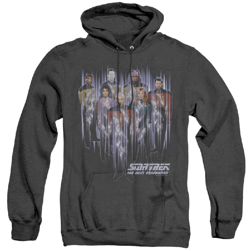 Star Trek The Next Generation Beam Us Up - Heather Pullover Hoodie Asymmetrical Neck Pullover Star Trek The Next Generation Beam Us Up - Heather Pullover Hoodie Asymmetrical Neck Pullover
