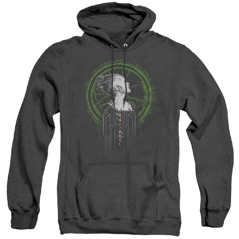 Star Trek The Next Generation Borg Queen - Heather Pullover Hoodie Batwing Sleeve Top Star Trek The Next Generation Borg Queen - Heather Pullover Hoodie Batwing Sleeve Top