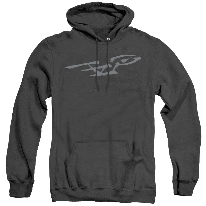 Star Trek The Original Series Bushwork Enterprise - Heather Pullover Hoodie V-Neck Stylish Pullover Star Trek The Original Series Bushwork Enterprise - Heather Pullover Hoodie V-Neck Stylish Pullover