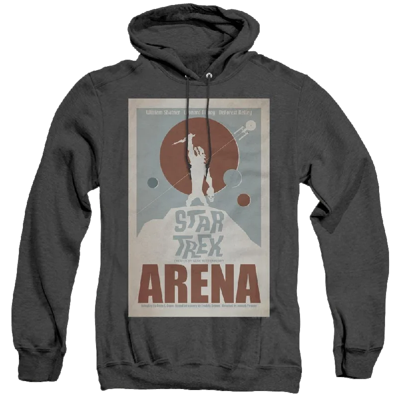 Star Trek The Original Series Tos Episode 18 - Heather Pullover Hoodie Fine Merino Wool Star Trek The Original Series Tos Episode 18 - Heather Pullover Hoodie Fine Merino Wool