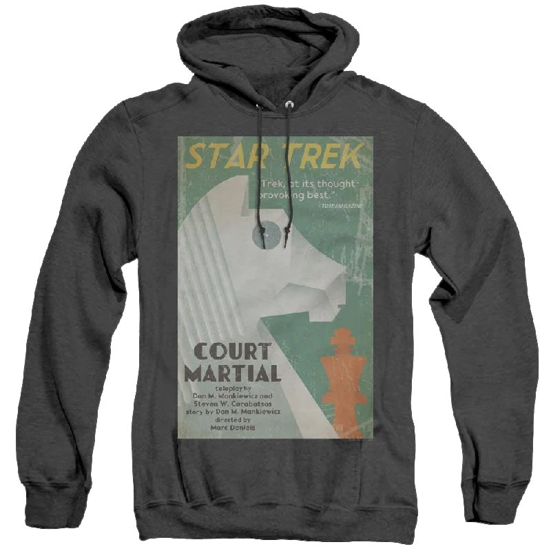 Star Trek The Original Series Tos Episode 20 - Heather Pullover Hoodie Cable Knit Chunky Star Trek The Original Series Tos Episode 20 - Heather Pullover Hoodie Cable Knit Chunky