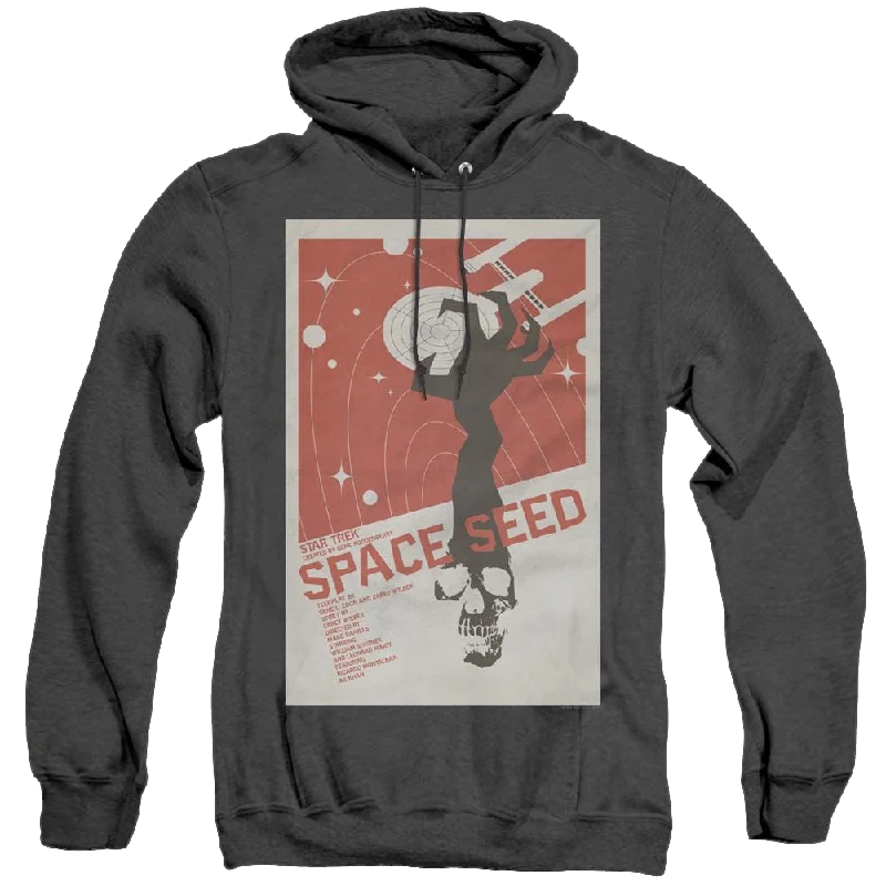 Star Trek The Original Series Tos Episode 22 - Heather Pullover Hoodie Chunky Knit Pullover Star Trek The Original Series Tos Episode 22 - Heather Pullover Hoodie Chunky Knit Pullover