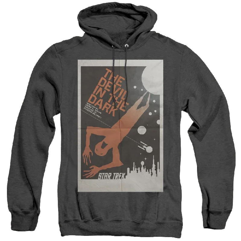 Star Trek The Original Series Tos Episode 25 - Heather Pullover Hoodie Square Neck Pullover