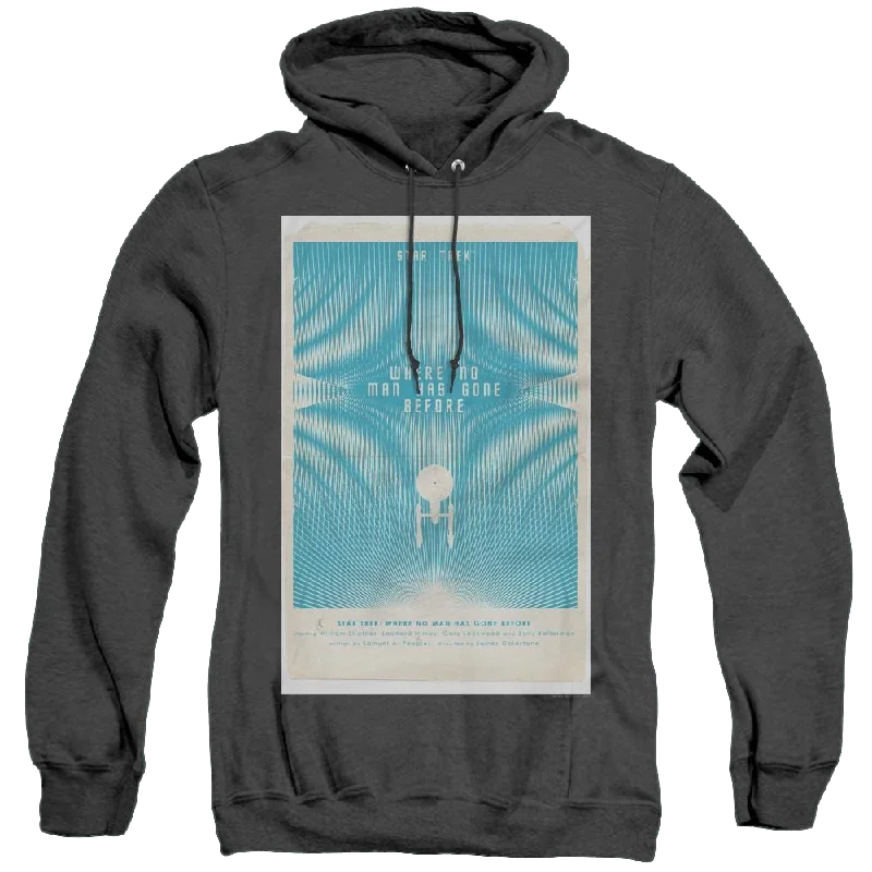 Star Trek The Original Series Tos Episode 3 - Heather Pullover Hoodie Thick Cable Knit Star Trek The Original Series Tos Episode 3 - Heather Pullover Hoodie Thick Cable Knit