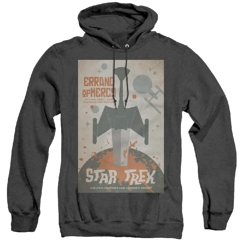 Star Trek The Original Series Tos Episode 26 - Heather Pullover Hoodie Shawl Collar Sweater Star Trek The Original Series Tos Episode 26 - Heather Pullover Hoodie Shawl Collar Sweater