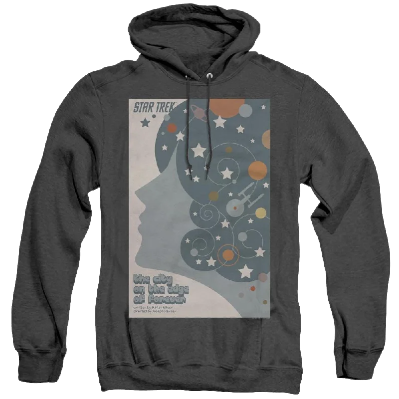 Star Trek The Original Series Tos Episode 28 - Heather Pullover Hoodie Sabrina Neck Pullover Star Trek The Original Series Tos Episode 28 - Heather Pullover Hoodie Sabrina Neck Pullover