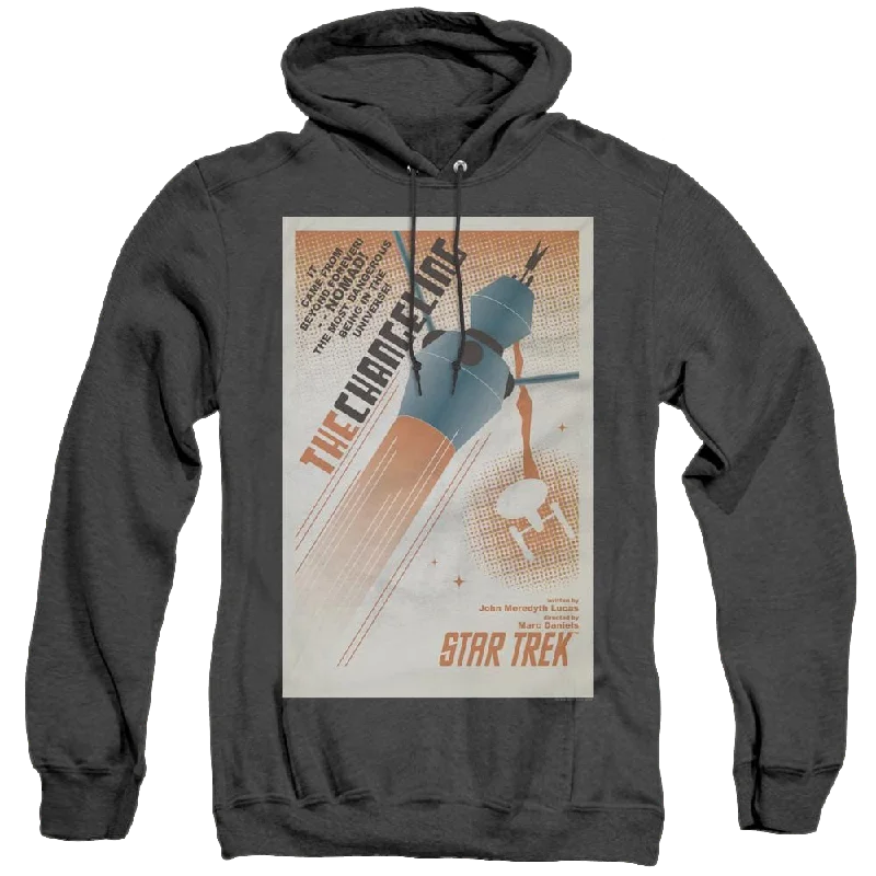 Star Trek The Original Series Tos Episode 32 - Heather Pullover Hoodie Plunging Neck Pullover Star Trek The Original Series Tos Episode 32 - Heather Pullover Hoodie Plunging Neck Pullover