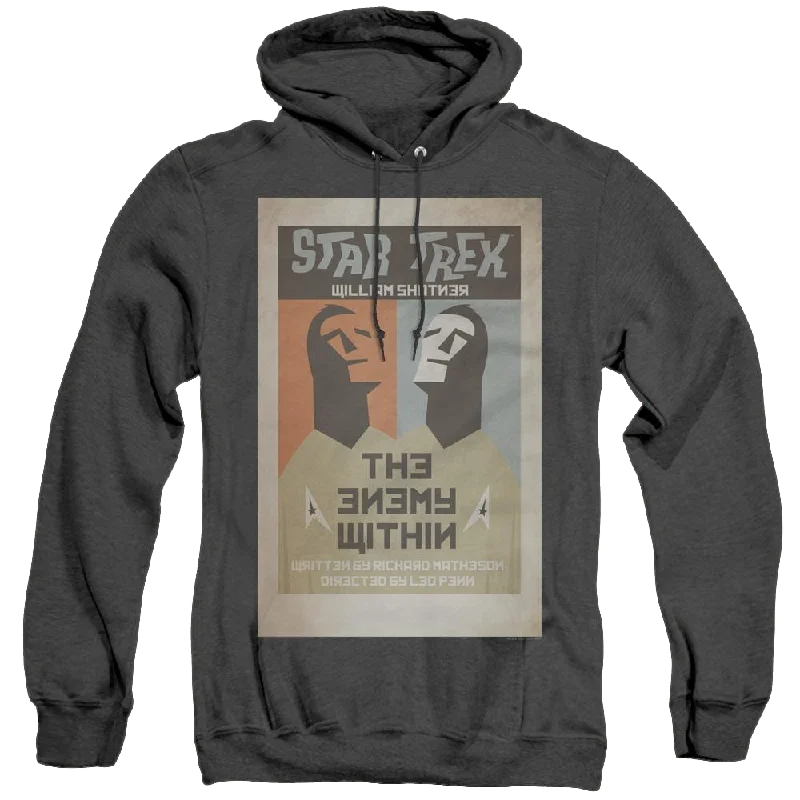 Star Trek The Original Series Tos Episode 5 - Heather Pullover Hoodie Slouchy Comfort Pullover Star Trek The Original Series Tos Episode 5 - Heather Pullover Hoodie Slouchy Comfort Pullover