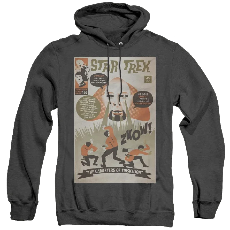 Star Trek The Original Series Tos Episode 45 - Heather Pullover Hoodie Halter Neck Top