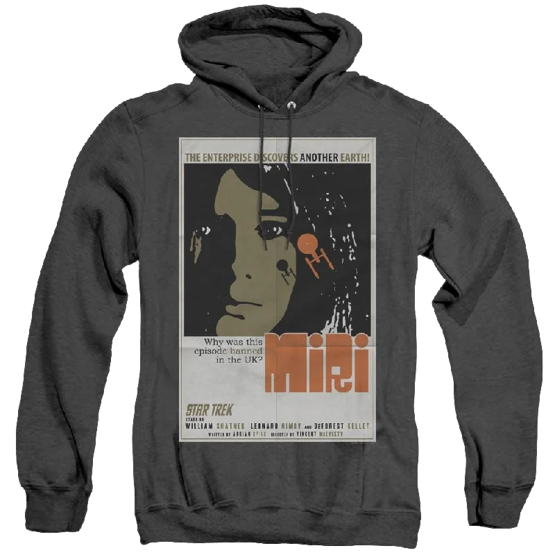 Star Trek The Original Series Tos Episode 8 - Heather Pullover Hoodie Seamless Knit Pullover Star Trek The Original Series Tos Episode 8 - Heather Pullover Hoodie Seamless Knit Pullover