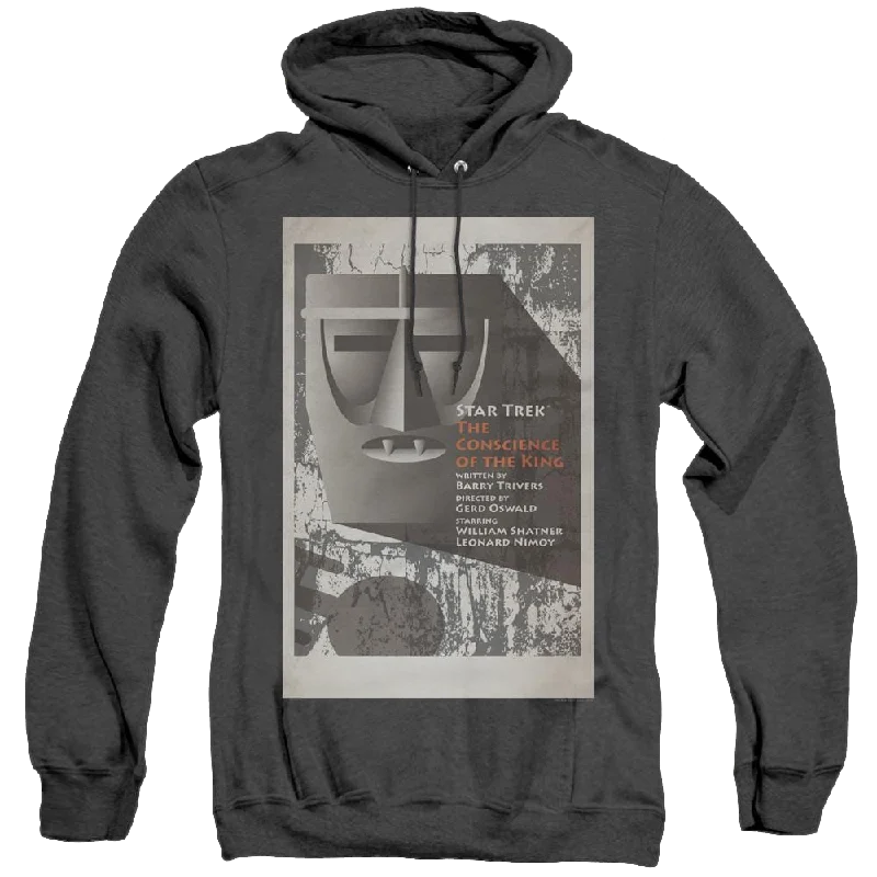 Star Trek The Original Series Tos Episode 13 - Heather Pullover Hoodie Crew Neck Wool Star Trek The Original Series Tos Episode 13 - Heather Pullover Hoodie Crew Neck Wool