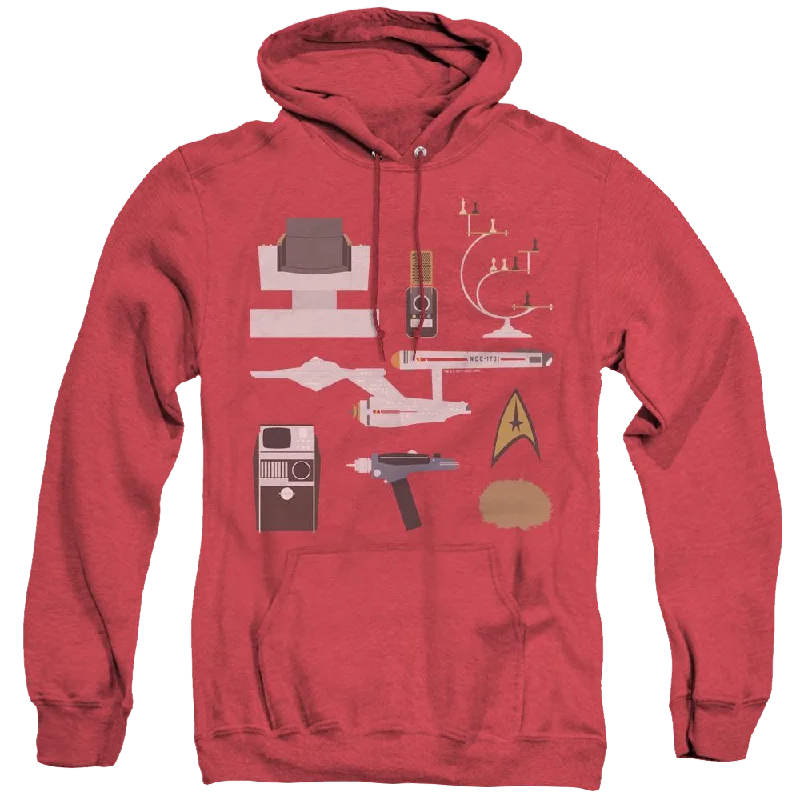 Star Trek The Original Series Tos Gift Set - Heather Pullover Hoodie High Neck Pullover Star Trek The Original Series Tos Gift Set - Heather Pullover Hoodie High Neck Pullover