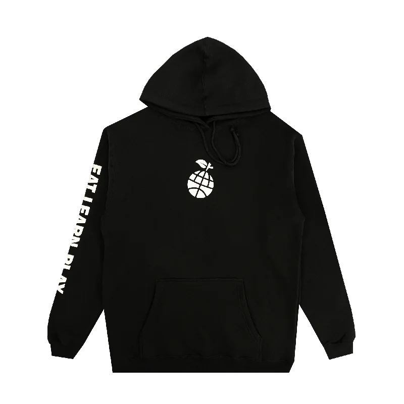 Eat. Learn. Play. Icon Heavyweight Hoodie Hoodie with Stripes Bold Sporty