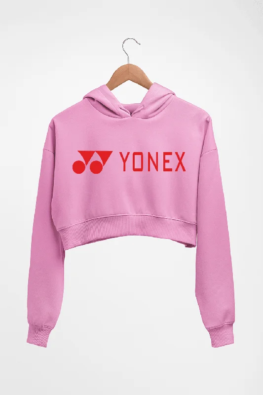 Yonex Crop HOODIE FOR WOMEN Hoodie with Hem Elastic Stretchable Comfortable