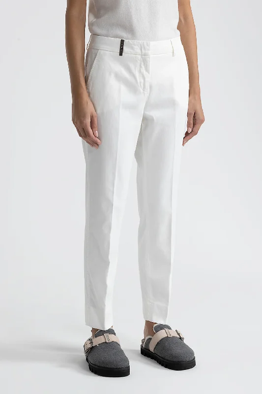 Iconic 4718 cotton silk gabardine and tencel trousers Trousers Floral Bohemian
