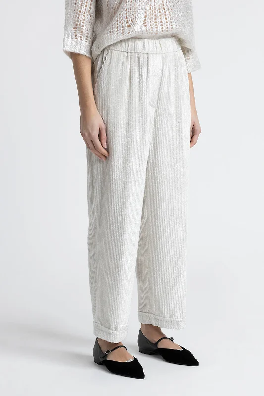 Corduroy cropped trousers Trousers Recommended Stylist