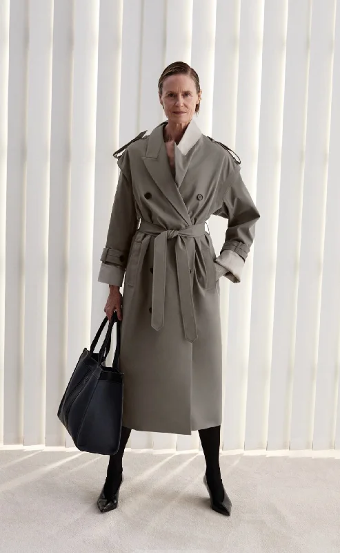 Camillla and Marc Nantes Trench - Warm Taupe