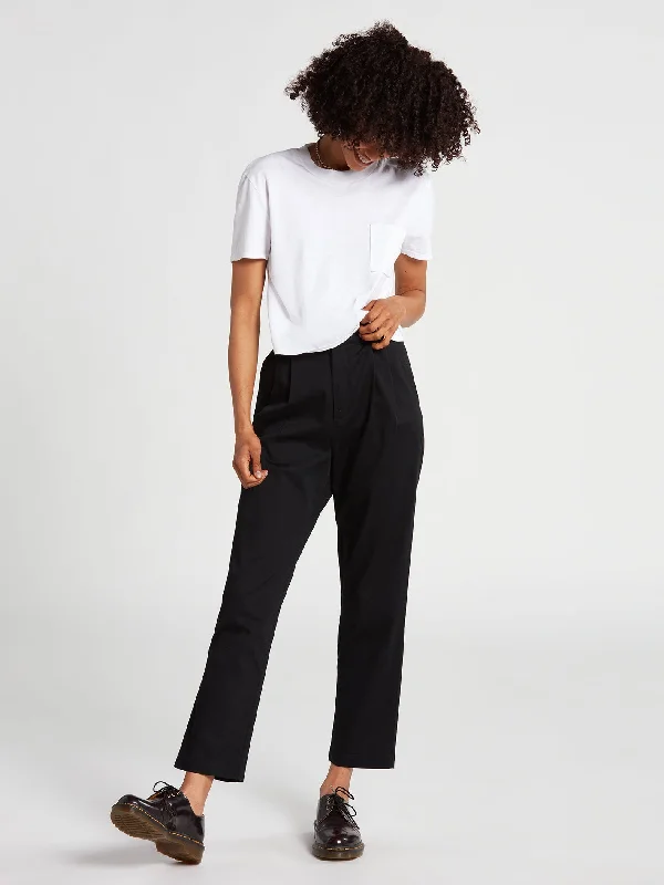 Frochickie Trousers - BLACK Trousers Denim Distressed