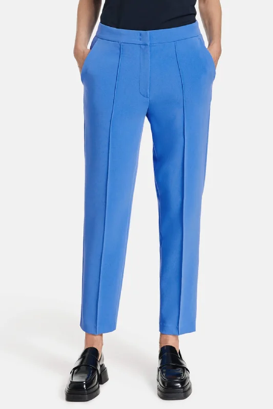 Gerry Weber 220011-31340 Bright Blue Ankle Grazer Trousers Trousers Cargo pockets
