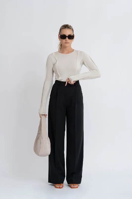 Jagger Tailored Trousers Black Trousers Timeless Classic