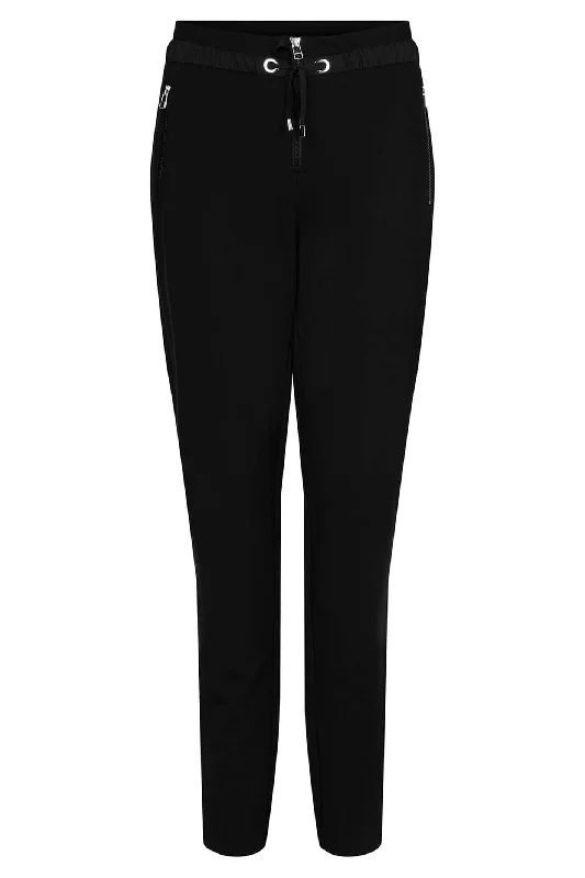 I'cona 61001-60012-90 Black Drawstring Waist Trouser 75cm Trousers Favorite Customer I'cona 61001-60012-90 Black Drawstring Waist Trouser 75cm Trousers Favorite Customer