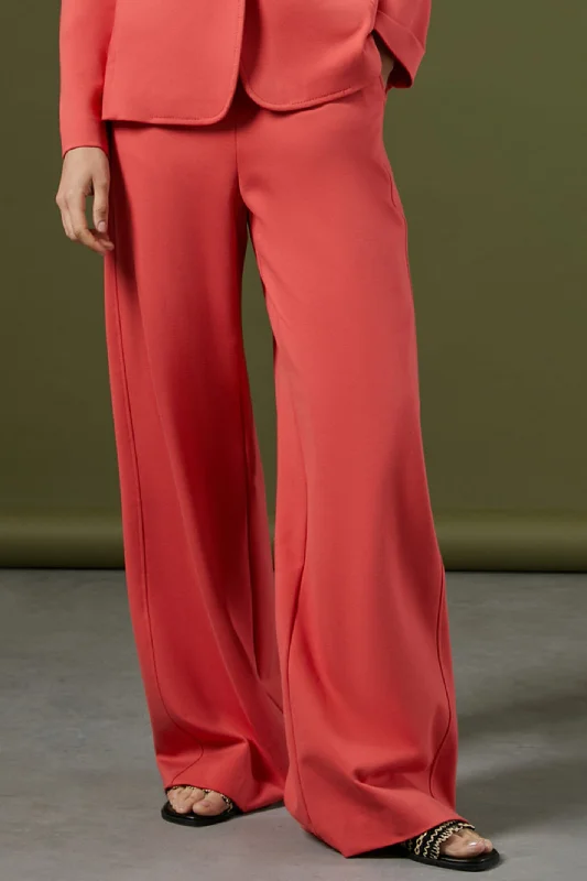 Pennyblack 2411781076200 Cefalu Coral Wide Leg Jersey Trousers Trousers Travel Practical Pennyblack 2411781076200 Cefalu Coral Wide Leg Jersey Trousers Trousers Travel Practical