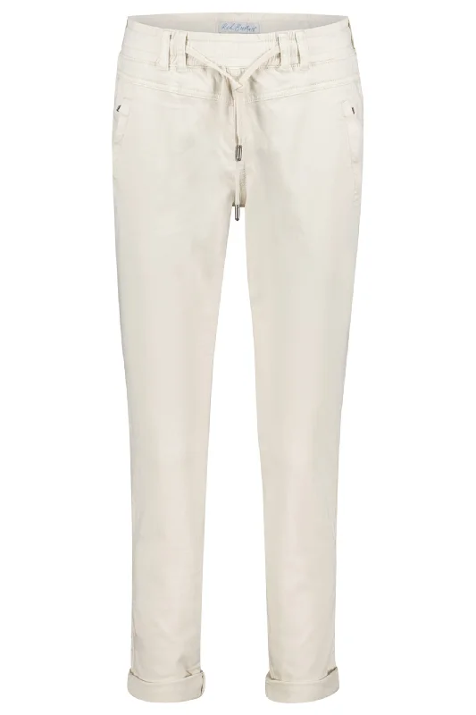 Red Button SRB4154 Tessy Pearl Beige Cropped Jogger Trousers Cropped Trousers Casual Linen Red Button SRB4154 Tessy Pearl Beige Cropped Jogger Trousers Cropped Trousers Casual Linen