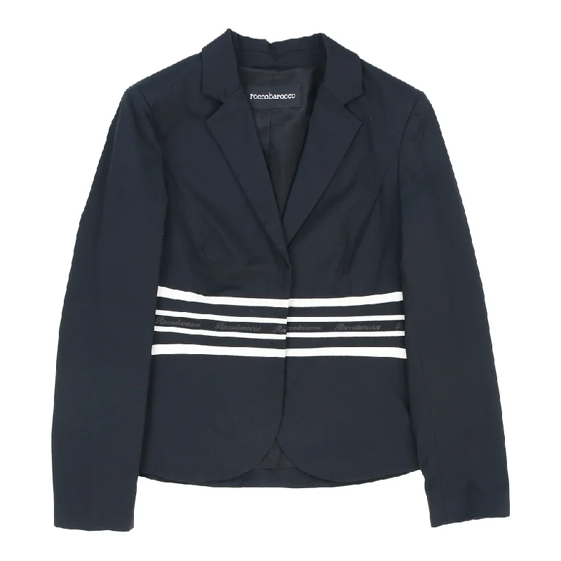 Roccobarocco Blazer - Large Black Nylon