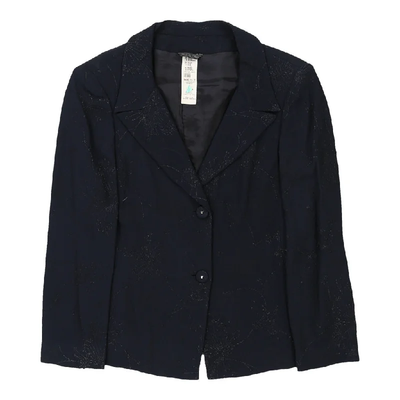 Versace Classic Blazer - Small Navy Acetate