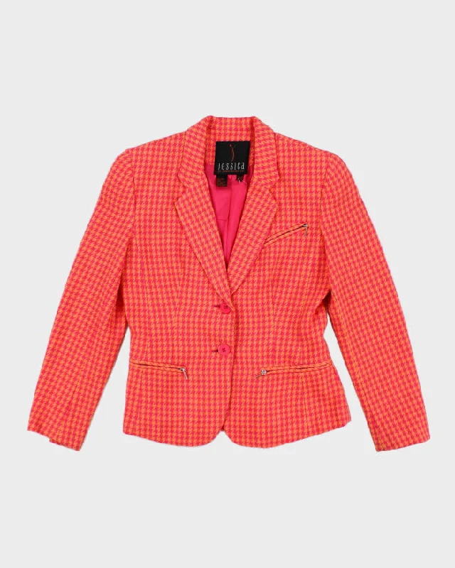 Vintage 90s Jessica Wool Blend Blazer - XS